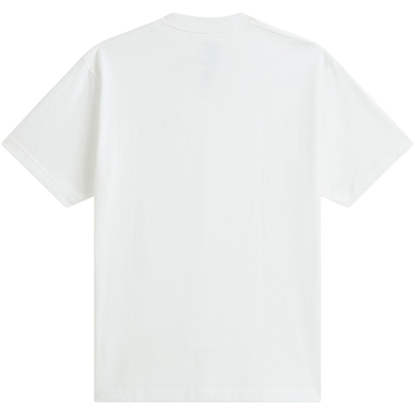 2026 Vans Mens Left Chest T-Shirt VN000TBXYB2 - White / Black